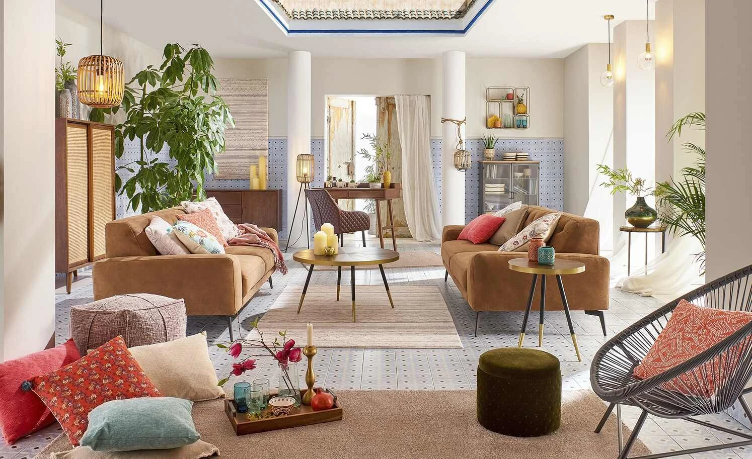 Tischleuchte, 1-flammig, Holzlamellen 4 Tischleuchte, 1-flammig, Holzlamellen – Bild 4