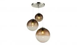 Pendelleuchte, 3-flammig, Rauchglas-Kugeln -Innenleuchten Verkaufsladen 11684650 4 202202242232