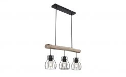 Pendelleuchte, 3-flammig, Holz/ Metall Körbe 8 Pendelleuchte, 3-flammig, Holz/ Metall Körbe -Innenleuchten Verkaufsladen 11684664 4 202202171234