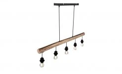 Pendelleuchte, 5-flammig, Holz/ Metall Körbe 9 Pendelleuchte, 5-flammig, Holz/ Metall Körbe -Innenleuchten Verkaufsladen 11684665 4 202202171234