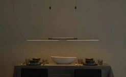 B-Leuchten LED-Pendelleuchte, up&down, anthrazit