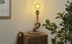 Paul Neuhaus Tischleuchte, 1-flammig, Seil