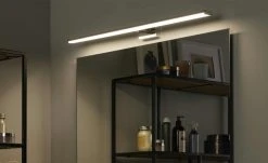 Paul Neuhaus LED-Bad-Wandleuchte, chrom ´mittel´