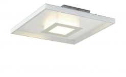 Fischer-Honsel LED-Deckenleuchte, chrom/alu, `Quadrat´ -Innenleuchten Verkaufsladen 11684919 2 202101082255