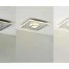 Fischer-Honsel LED-Deckenleuchte, chrom/alu, `Quadrat´