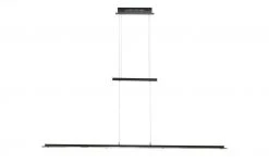 Fischer-Honsel Pendelleuchte, 1-flammig, schwarz/ Rauchglas -Innenleuchten Verkaufsladen 11684924 7 202202242232