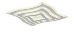 Fischer-Honsel LED-Deckenleuchte weiß ´quadratisch geschwungen` -Innenleuchten Verkaufsladen 11684926 10 202109231234