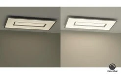 Fischer-Honsel LED-Deckenleuchte, silberfarben mit Fernbedienung -Innenleuchten Verkaufsladen 11684936 5 202105192232