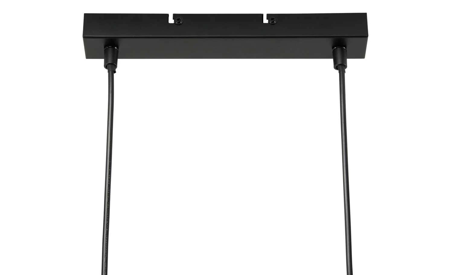 Pendelleuchte, 4-flammig, Draht/schwarz 4 Pendelleuchte, 4-flammig, Draht/schwarz – Bild 4