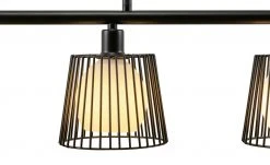 Pendelleuchte, 4-flammig, Draht/schwarz 9 Pendelleuchte, 4-flammig, Draht/schwarz -Innenleuchten Verkaufsladen 11684955 4 202006241219