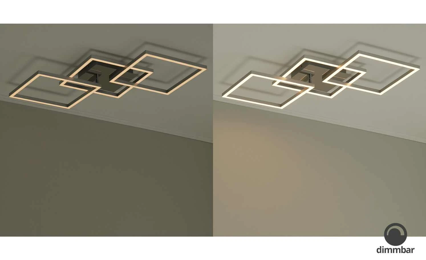 LED-Deckenleuchte, chrom 6 LED-Deckenleuchte, chrom – Bild 6