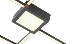 Trio LED-Deckenleuchte anthrazit, klein -Innenleuchten Verkaufsladen 11685003 1 202101212237