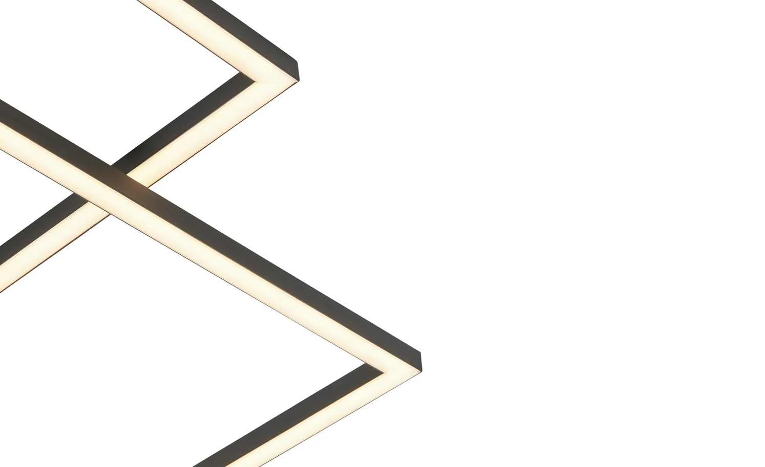 Trio LED-Deckenleuchte anthrazit | Schwarz 3 Trio LED-Deckenleuchte anthrazit | Schwarz – Bild 3