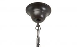 Kronleuchter, 5-flammig, schwarz/rostfarben -Innenleuchten Verkaufsladen 11685120 1 202007080952