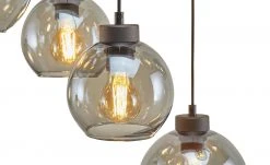 Pendelleuchte, 8-flammig, schwarz/graphitfarben -Innenleuchten Verkaufsladen 11685132 4 202006091054