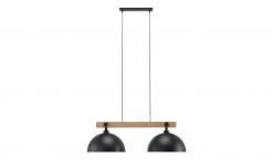 Pendelleuchte, 2-flammig, Metall / Eiche -Innenleuchten Verkaufsladen 11685135 1 202006091059