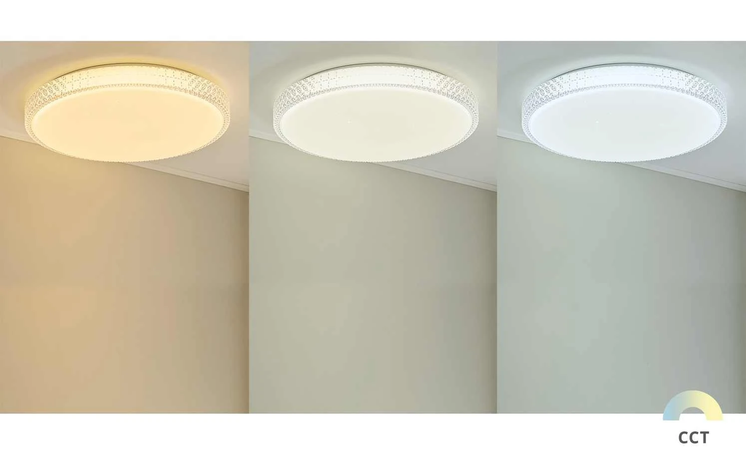 Paul Neuhaus Smart Home-Deckenleuchte, 1-flammig, Kristalloptik 4 Paul Neuhaus Smart Home-Deckenleuchte, 1-flammig, Kristalloptik – Bild 4