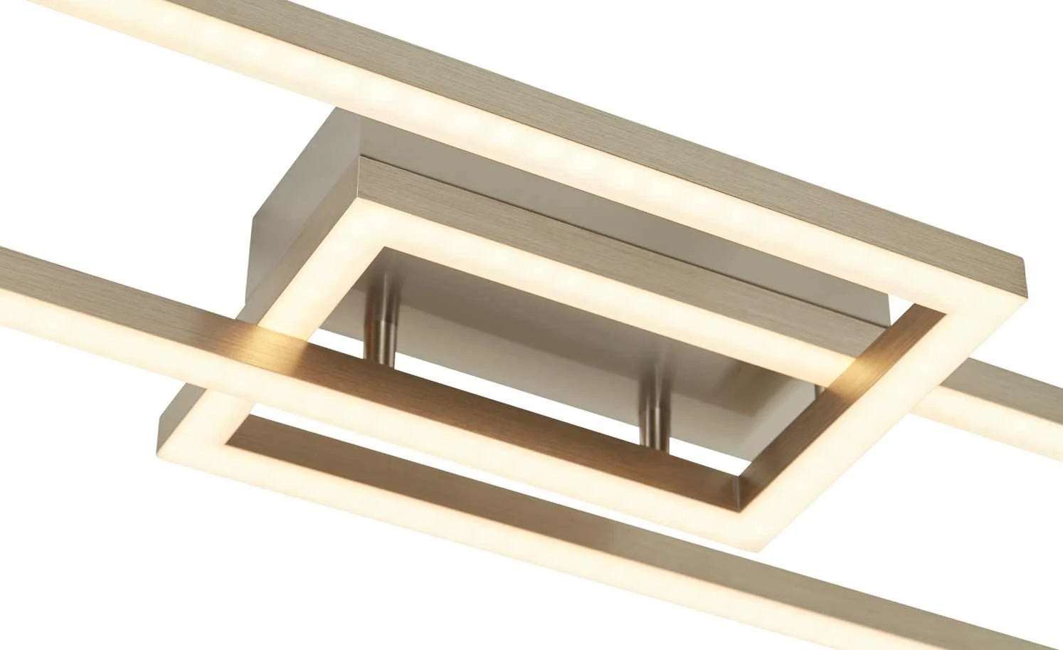 Paul Neuhaus Smart Home-Deckenleuchte, 2-flammig, Nickel matt 5 Paul Neuhaus Smart Home-Deckenleuchte, 2-flammig, Nickel matt – Bild 5