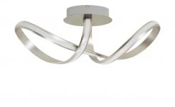 Paul Neuhaus Smart Home-Deckenleuchte, Nickel matt, geschwungen -Innenleuchten Verkaufsladen 11685175 4 202001312235