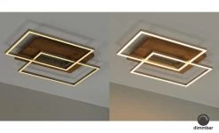 LED-Deckenleuchte, 2-flammig, Eiche natur -Innenleuchten Verkaufsladen 11685215 2 202012142250