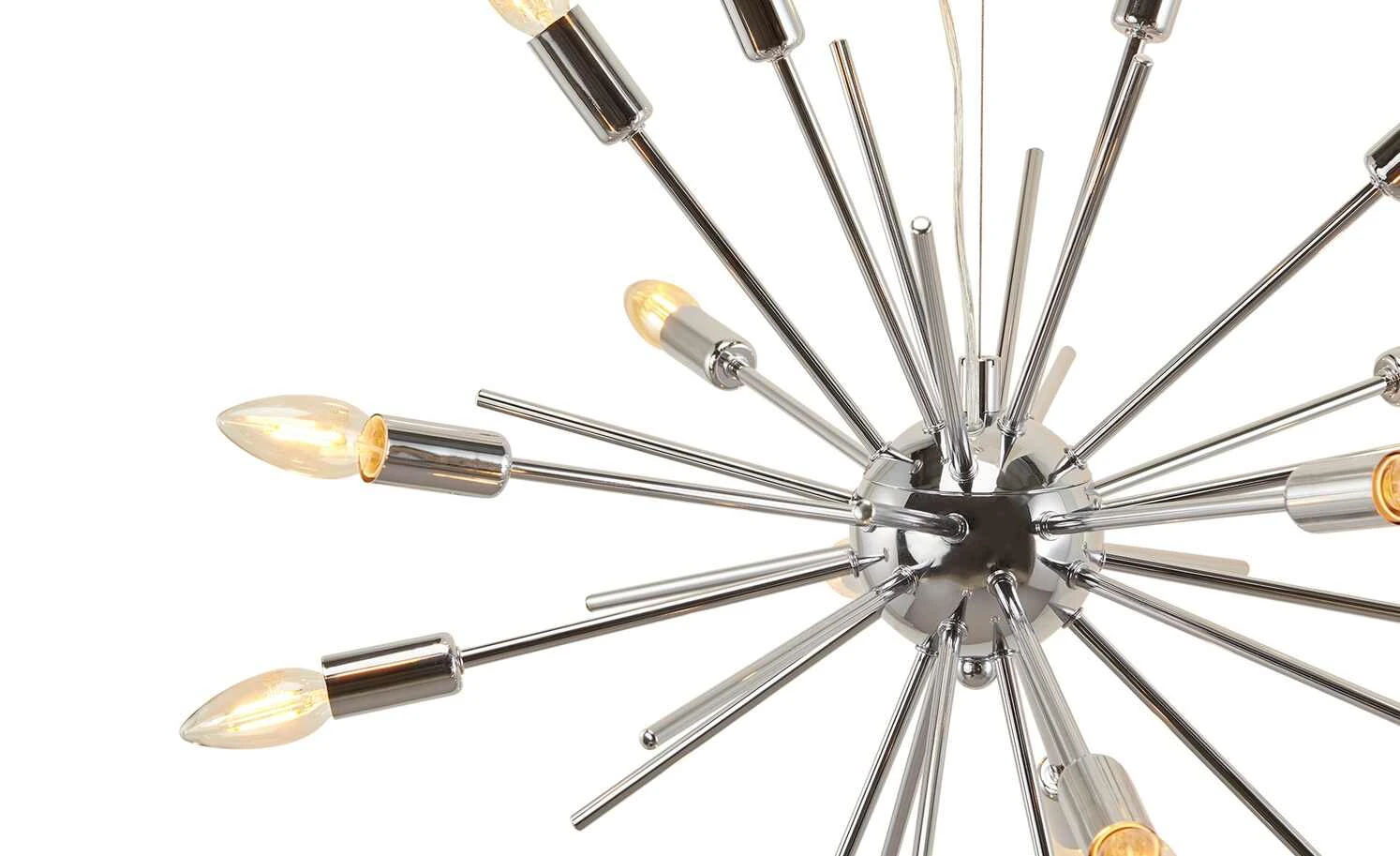 KHG Pendelleuchte, 16-flammig, chrom 3 KHG Pendelleuchte, 16-flammig, chrom – Bild 3