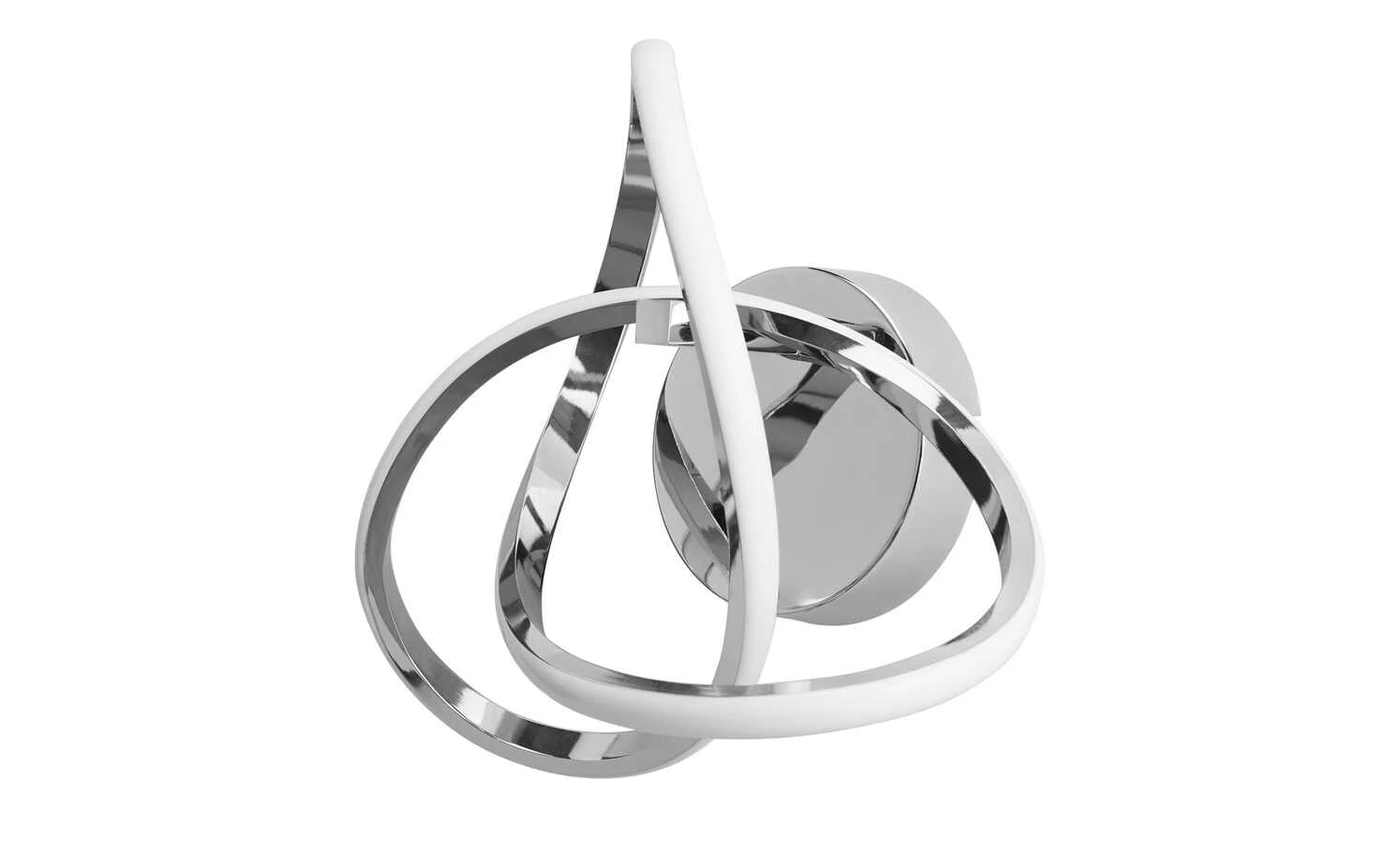 Wofi LED-Wandleuchte, chrom, geschwungen 2 Wofi LED-Wandleuchte, chrom, geschwungen – Bild 2