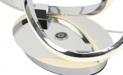 Wofi LED-Tischleuchte, chrom, geschwungen -Innenleuchten Verkaufsladen 11685289 2 202106182233