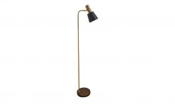 Stehleuchte, 1-flammig, schwarz/gold 9 Stehleuchte, 1-flammig, schwarz/gold -Innenleuchten Verkaufsladen 11685290 2 202201131238