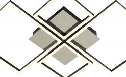 KHG LED-Deckenleuchte, 4-flammig, schwarz/chrom 9 KHG LED-Deckenleuchte, 4-flammig, schwarz/chrom -Innenleuchten Verkaufsladen 11685299 5 202007080957