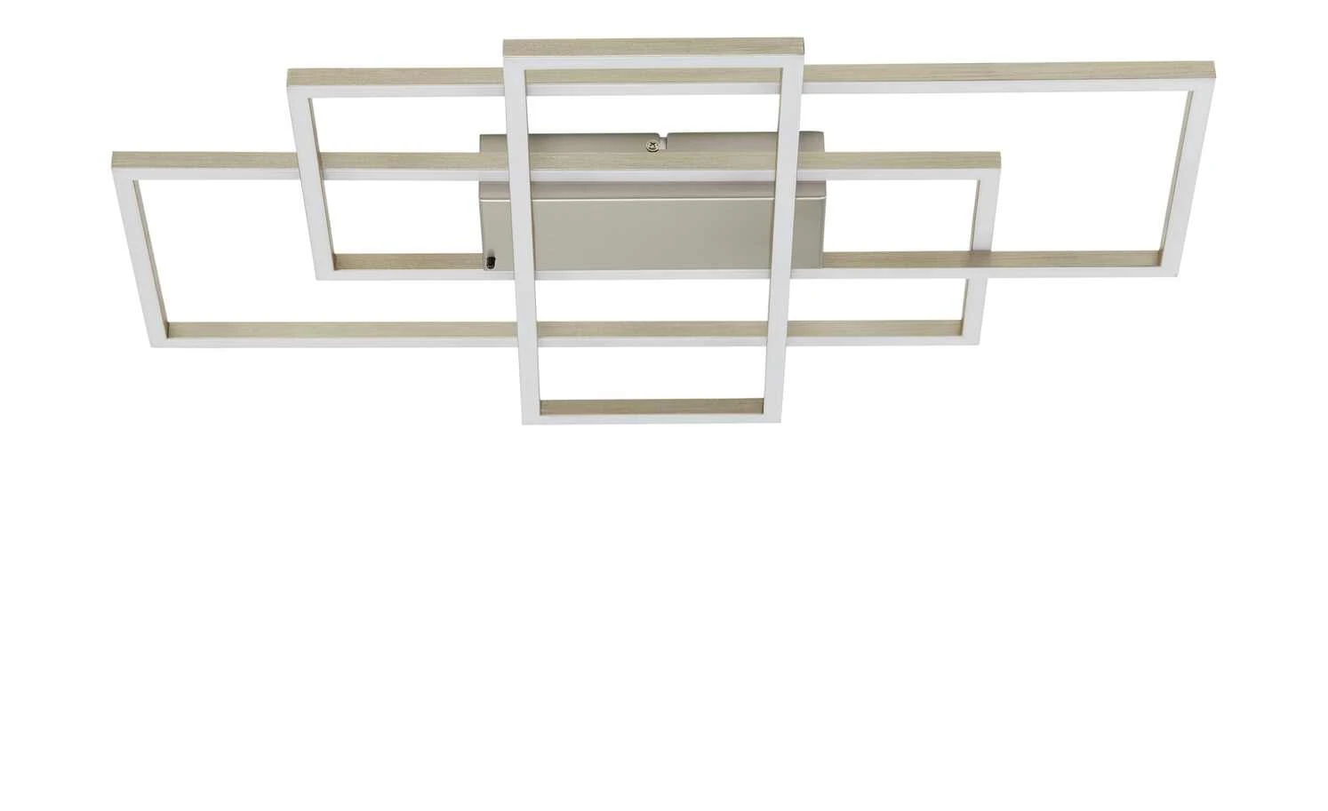 KHG LED-Deckenleuchte, 3-flammig, Aluminium gebürstet 4 KHG LED-Deckenleuchte, 3-flammig, Aluminium gebürstet – Bild 4