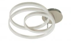 Meisterleuchten LED-Deckenleuchte, 3-flammig, Nickel matt `Ringe´ -Innenleuchten Verkaufsladen 11685305 4 202006091055