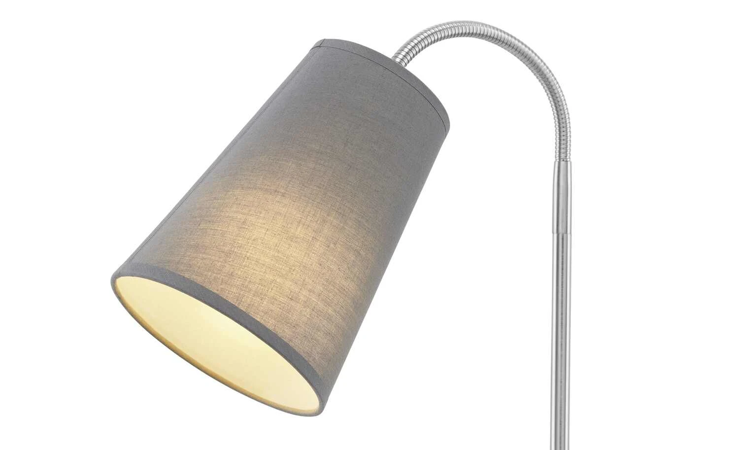 KHG Leseleuchte, 1-flammig, Stoffschirm grau 6 KHG Leseleuchte, 1-flammig, Stoffschirm grau – Bild 6