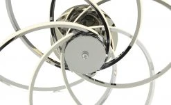 Meisterleuchten LED-Deckenleuchte, 6-flammig, chrom `gedreht´ -Innenleuchten Verkaufsladen 11685330 6 202104091234