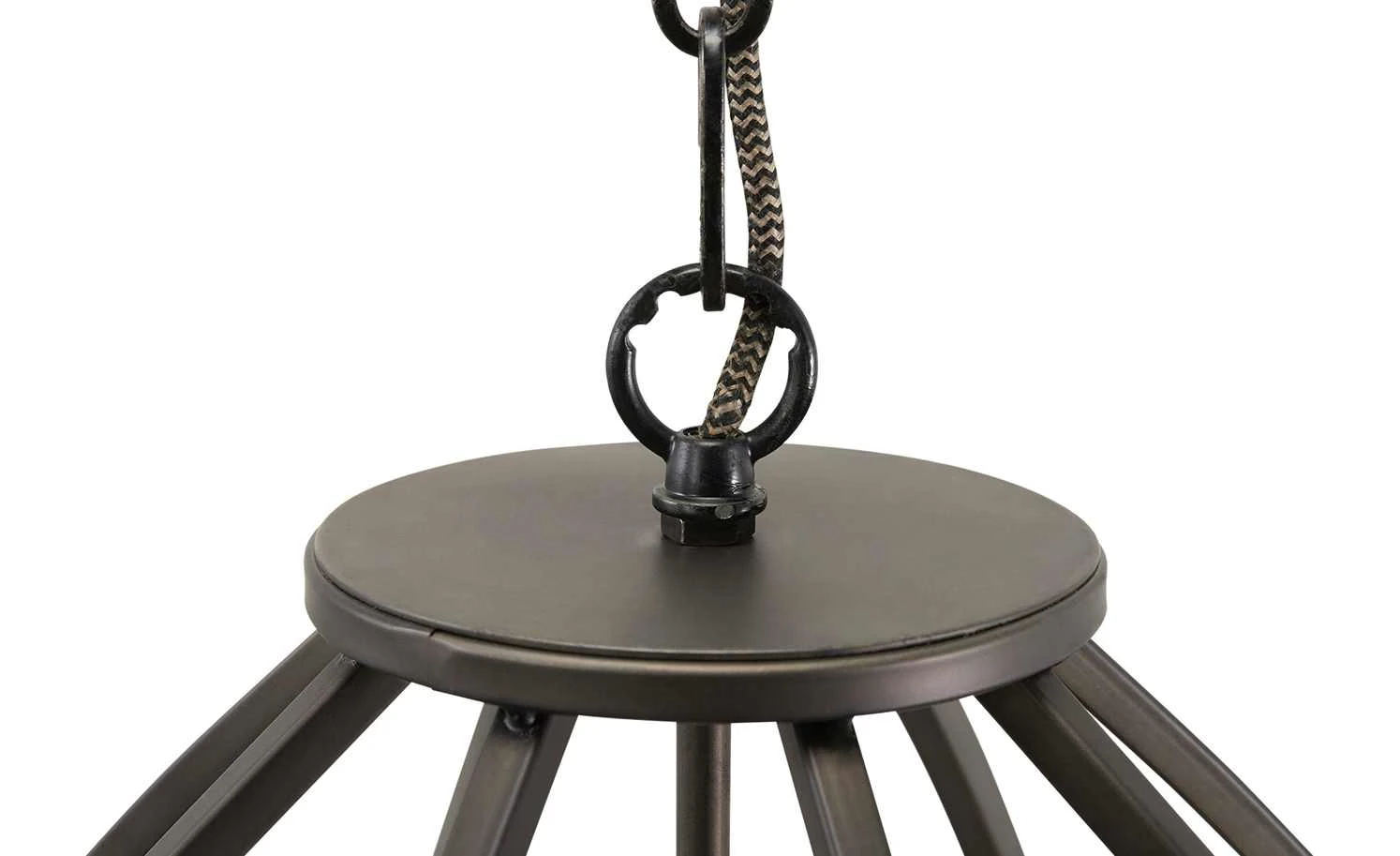 Pendelleuchte, Metall schwarz 7 Pendelleuchte, Metall schwarz – Bild 7