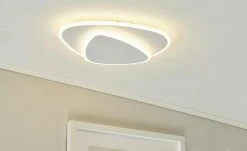 KHG LED-Deckenleuchte, weiß `Ovale`