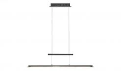 Fischer-Honsel LED-Pendelleuchte, schwarz-matt/Rauchglas -Innenleuchten Verkaufsladen 11685438 4 202202242232