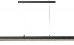 Fischer-Honsel LED-Pendelleuchte, schwarz-matt/Rauchglas -Innenleuchten Verkaufsladen 11685438 5 202202242232