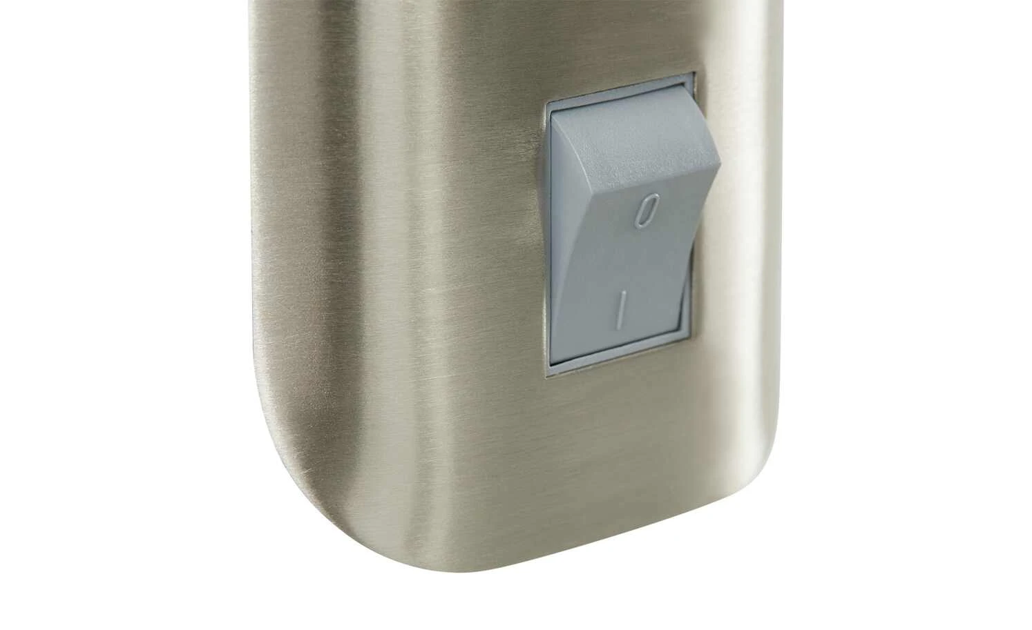 Steckerleuchte, 1-flammig, Nickel-matt/ Alabaster Gals 6 Steckerleuchte, 1-flammig, Nickel-matt/ Alabaster Gals – Bild 6