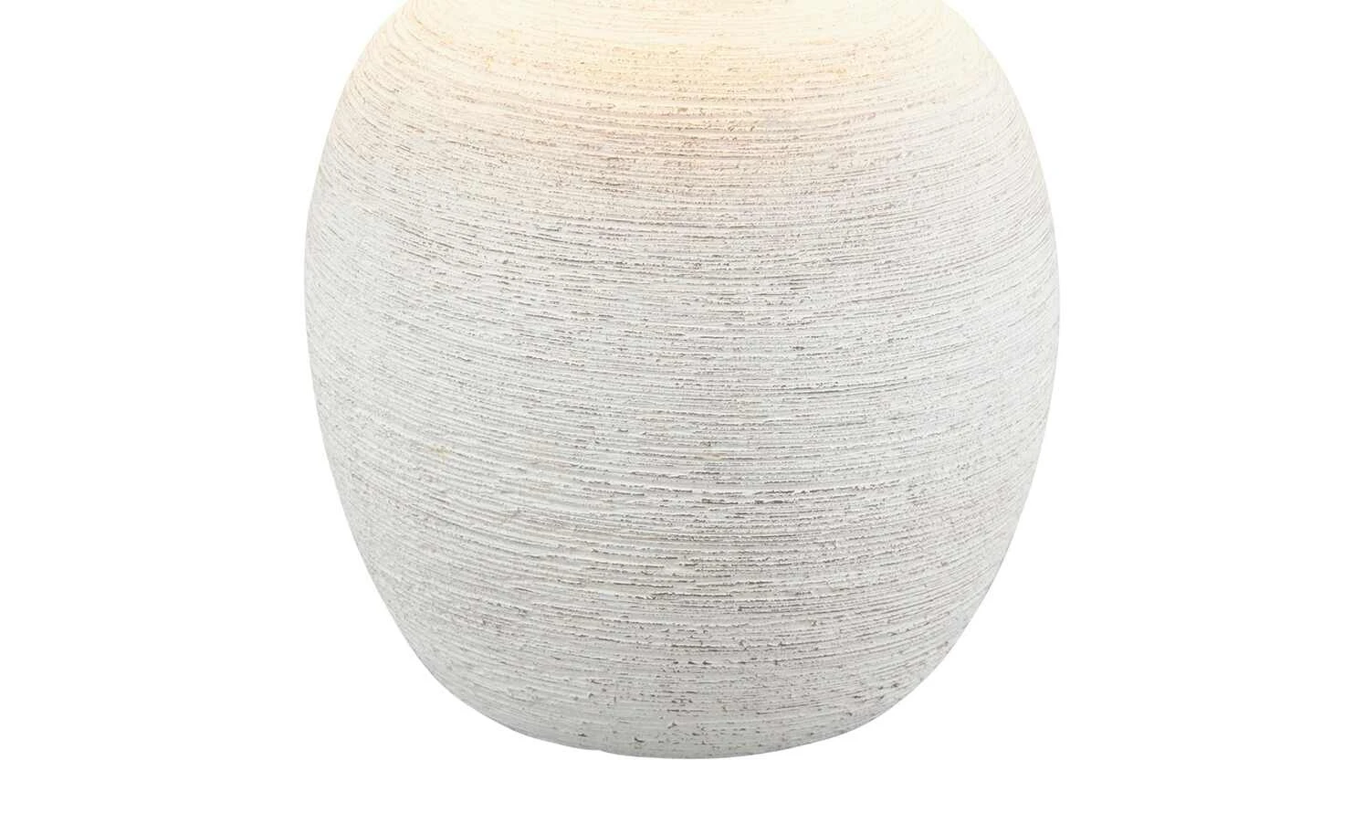 KHG Tischleuchte, 1-flammig, Keramik weiß 6 KHG Tischleuchte, 1-flammig, Keramik weiß – Bild 6