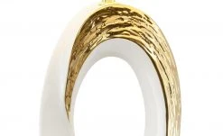 KHG Keramik-Tischleuchte, 1-flammig, goldfarben/weiß -Innenleuchten Verkaufsladen 11685462 6 202011122249