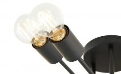 HOME STORY Deckenleuchte, 6-flammig, Schwarz -Innenleuchten Verkaufsladen 11685525 3 202101041431