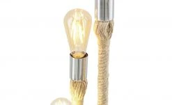 HOME STORY Stehleuchte, 3-flammig, Seiloptik -Innenleuchten Verkaufsladen 11685546 4 202103032233