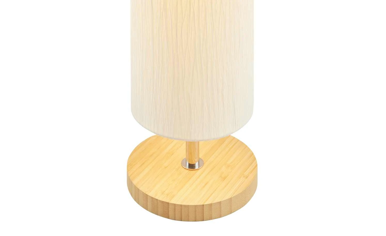 HOME STORY Stehleuchte, 2-flammig, Holz/ Papier 3 HOME STORY Stehleuchte, 2-flammig, Holz/ Papier – Bild 3