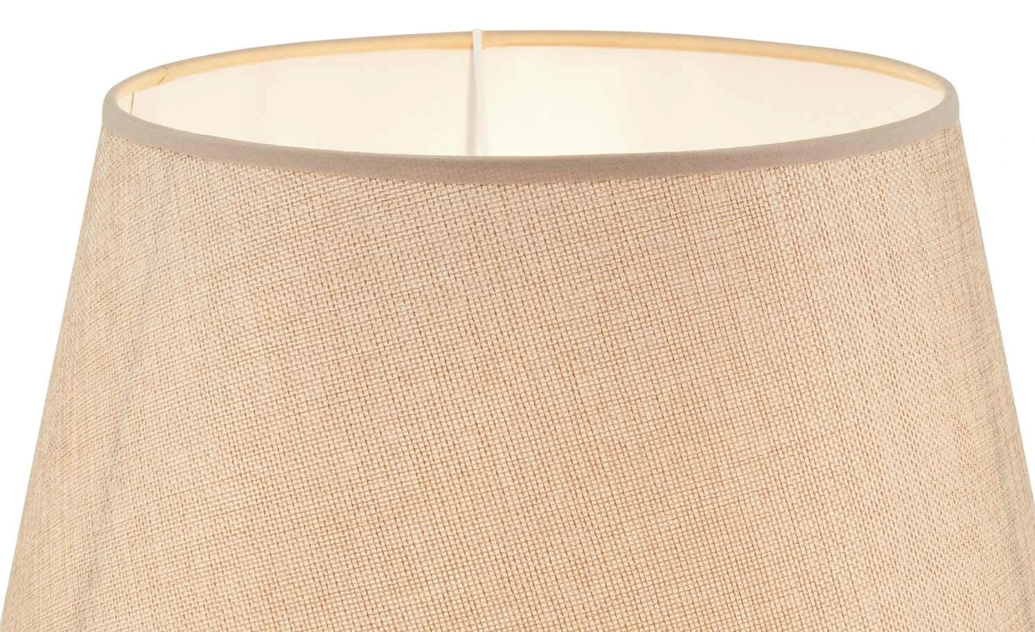 KHG Keramik-Tischleuchte, 1-flammig, Leinen-Schirm 7 KHG Keramik-Tischleuchte, 1-flammig, Leinen-Schirm – Bild 7