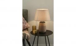 KHG Keramik-Tischleuchte, 1-flammig, Leinen-Schirm 12 KHG Keramik-Tischleuchte, 1-flammig, Leinen-Schirm -Innenleuchten Verkaufsladen 11685573 5 202101182237