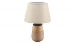 KHG Keramik-Tischleuchte, 1-flammig, Leinen-Schirm 13 KHG Keramik-Tischleuchte, 1-flammig, Leinen-Schirm -Innenleuchten Verkaufsladen 11685573 9 202108311235