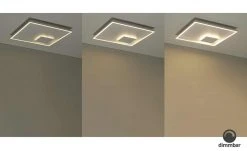 KHG LED-Deckenleuchte weiß, ´quadrat, groß´ | 39|W