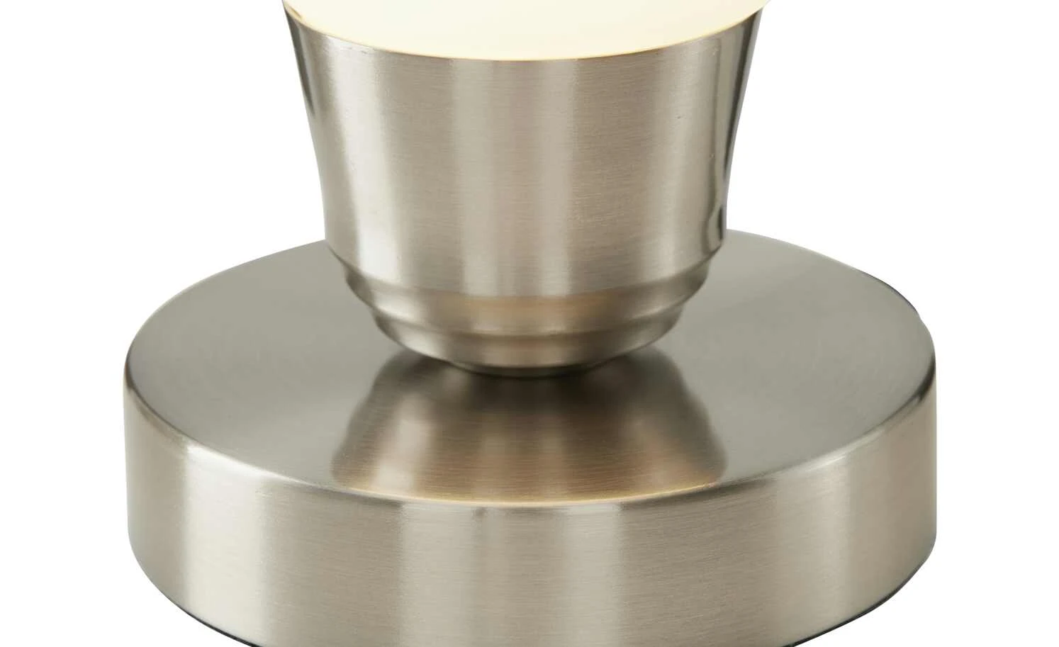 Tischleuchte, 1-flammig, Nickel-matt `Glühbirne´ 4 Tischleuchte, 1-flammig, Nickel-matt `Glühbirne´ – Bild 4