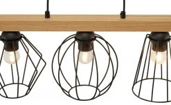 Pendelleuchte, 6-flammig, Eiche/ Metall -Innenleuchten Verkaufsladen 11685626 3 202010200244