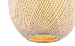 KHG Pendelleuchte, 1-flammig, Bambusfaser gewebt 11 KHG Pendelleuchte, 1-flammig, Bambusfaser gewebt -Innenleuchten Verkaufsladen 11685631 1 202103011934